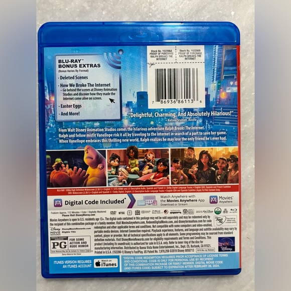 Ralph Breaks the Internet (Blu-ray + DVD) - Picture 4 of 4